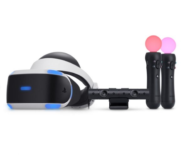 Wynajem zestaw Sony VR - gogle, kamera V2, kontrolery Move